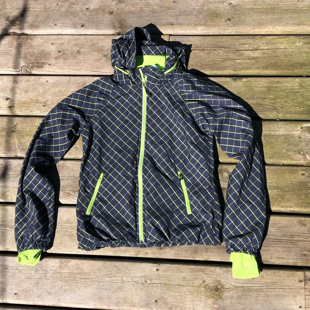 Ivivva black and green jacket.